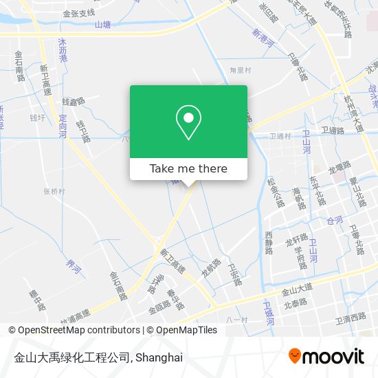 金山大禹绿化工程公司 map