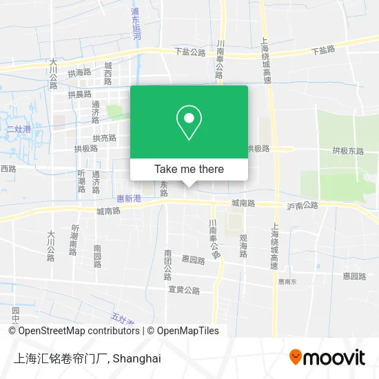 上海汇铭卷帘门厂 map