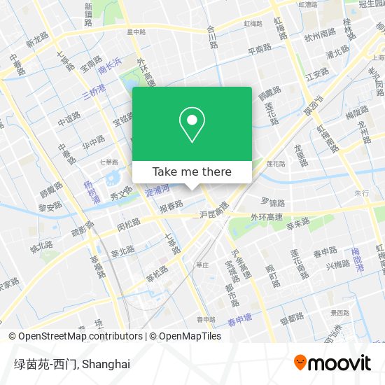 绿茵苑-西门 map