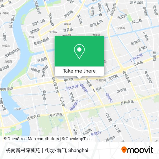 杨南新村绿茵苑十街坊-南门 map