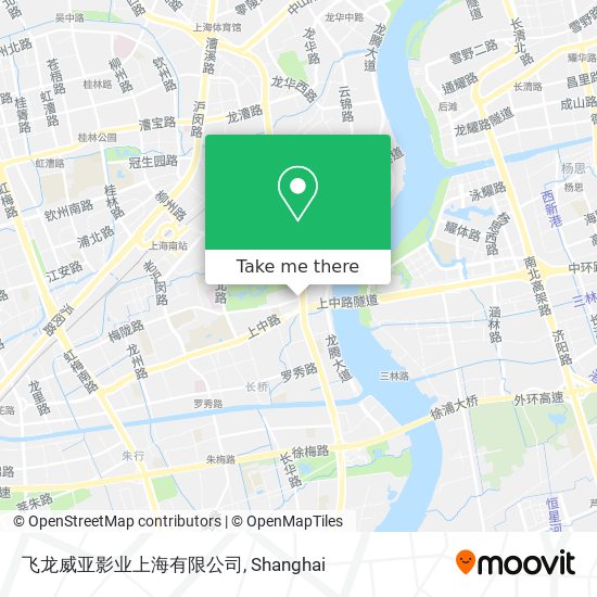 飞龙威亚影业上海有限公司 map