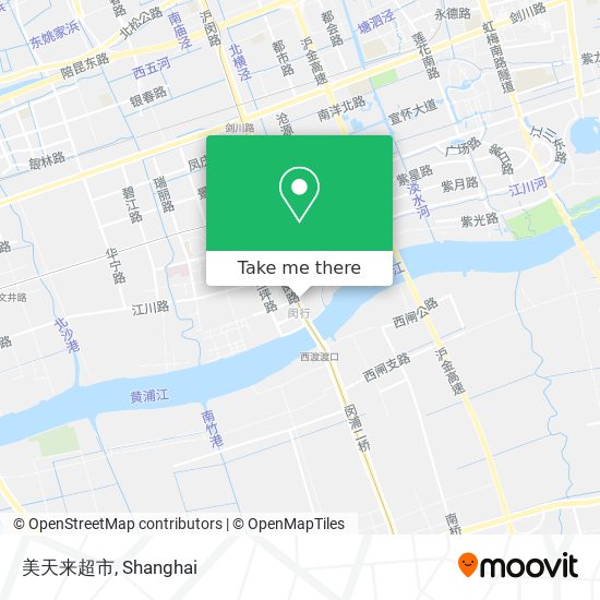 美天来超市 map