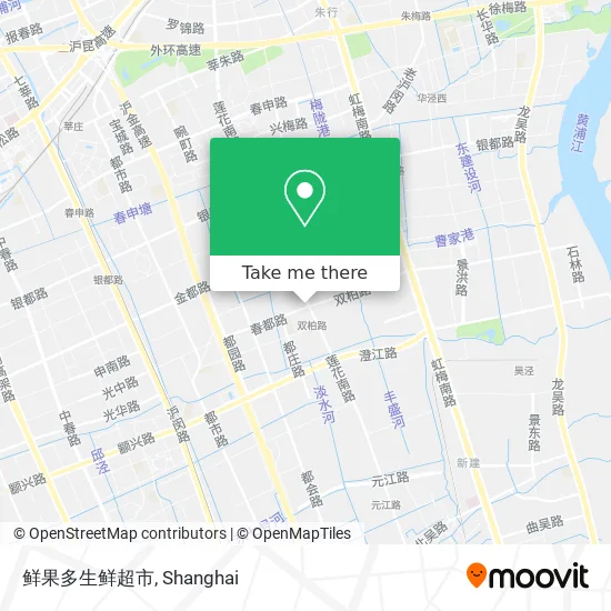 鲜果多生鲜超市 map