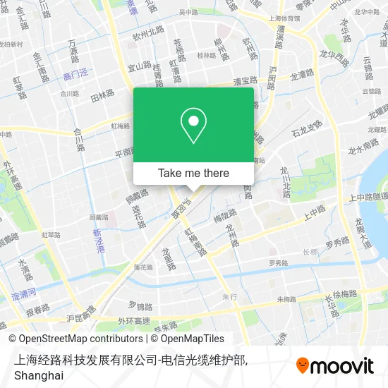 上海经路科技发展有限公司-电信光缆维护部 map