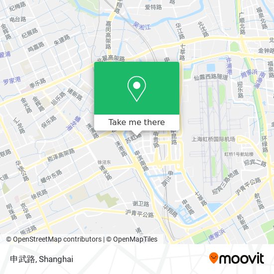 申武路 map