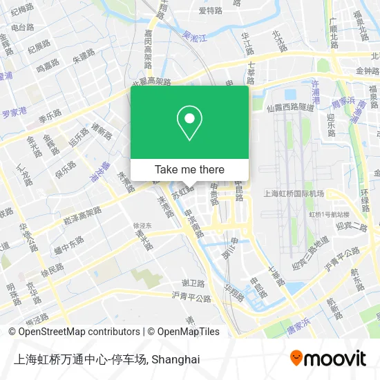 上海虹桥万通中心-停车场 map