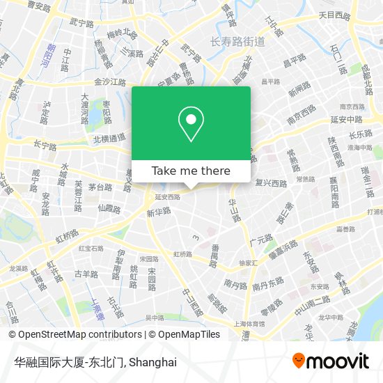 华融国际大厦-东北门 map