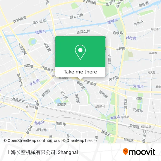 上海长空机械有限公司 map
