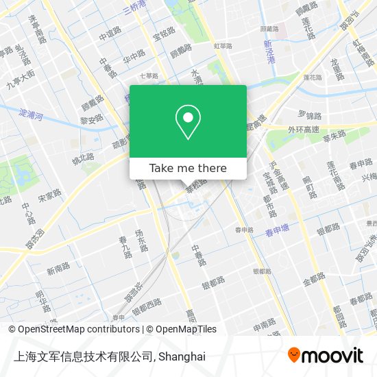 上海文军信息技术有限公司 map