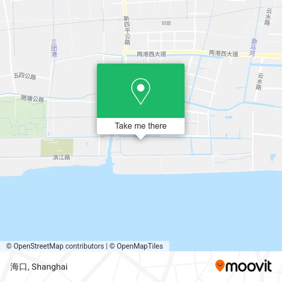 海口 map