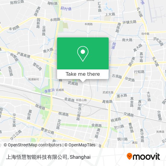 上海悟慧智能科技有限公司 map