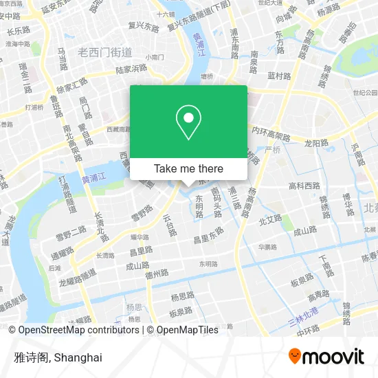 雅诗阁 map