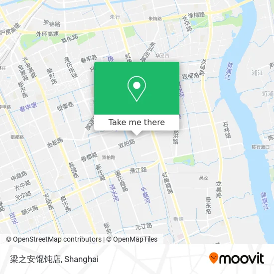 梁之安馄饨店 map
