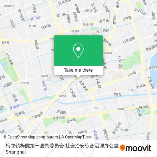 梅陇镇梅陇第一居民委员会-社会治安综合治理办公室 map