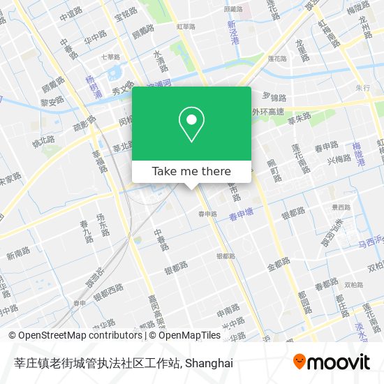 莘庄镇老街城管执法社区工作站 map
