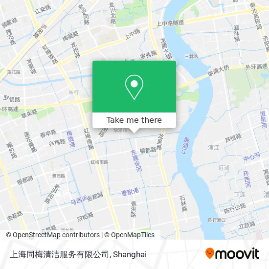 上海同梅清洁服务有限公司 map