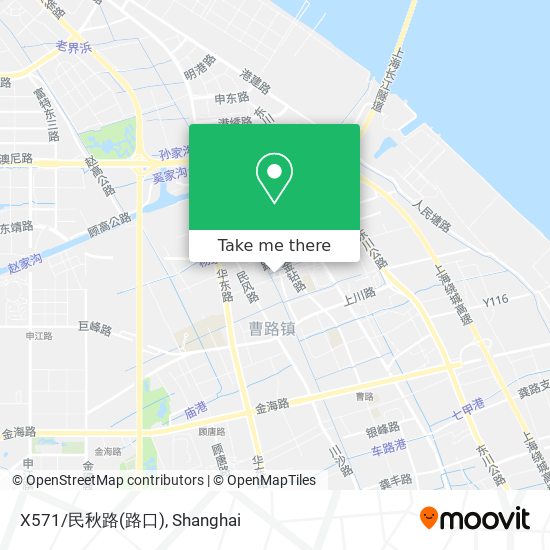 X571/民秋路(路口) map