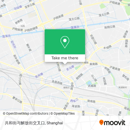 共和街与解放街交叉口 map