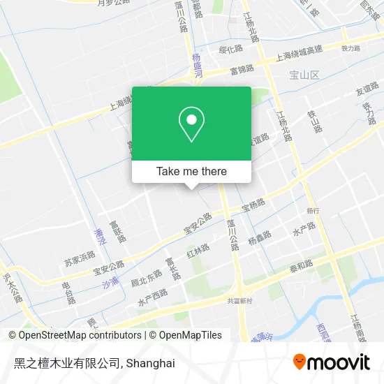 黑之檀木业有限公司 map
