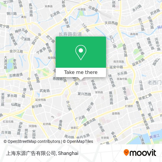 上海东源广告有限公司 map
