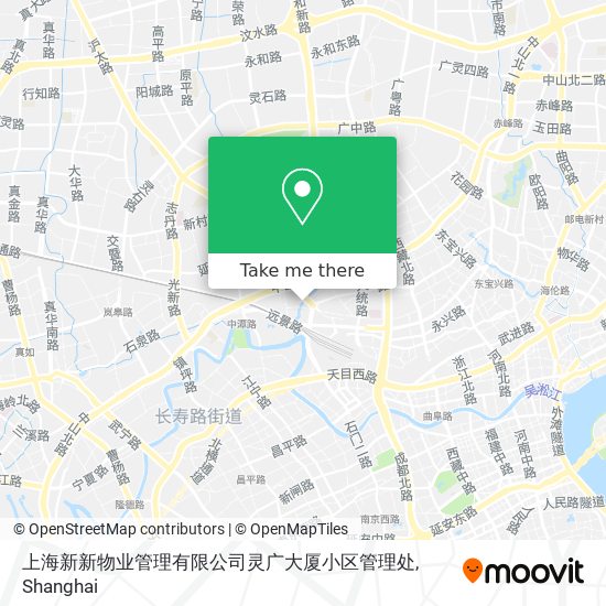 上海新新物业管理有限公司灵广大厦小区管理处 map