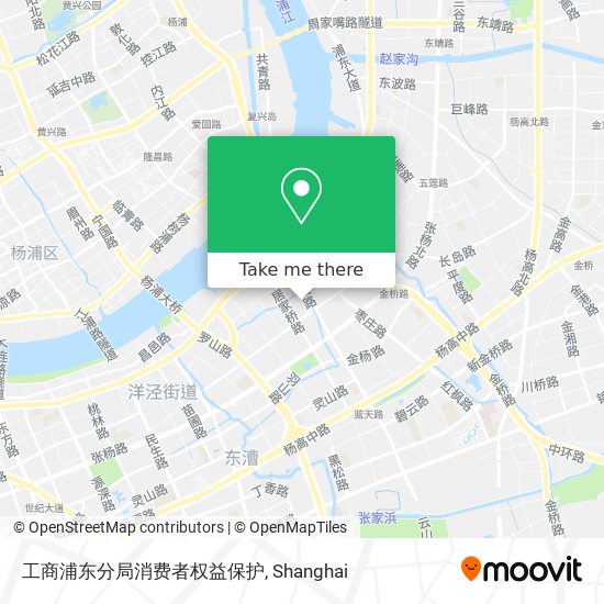 工商浦东分局消费者权益保护 map