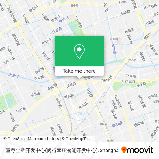 童尊全脑开发中心(闵行莘庄潜能开发中心) map