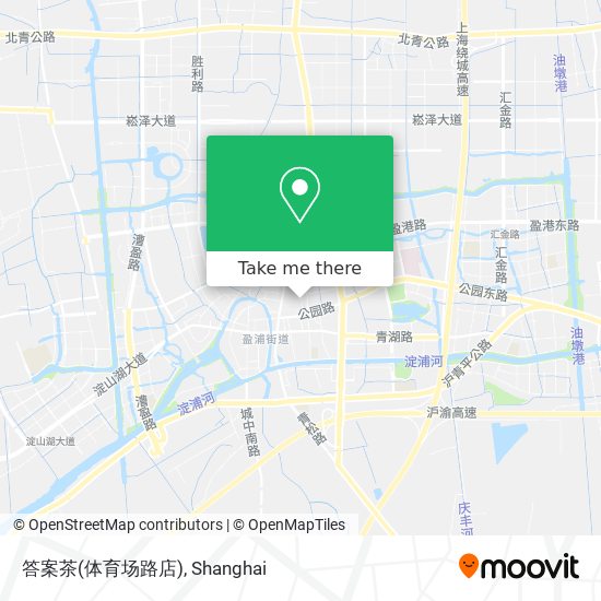 答案茶(体育场路店) map