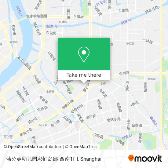 蒲公英幼儿园彩虹岛部-西南1门 map