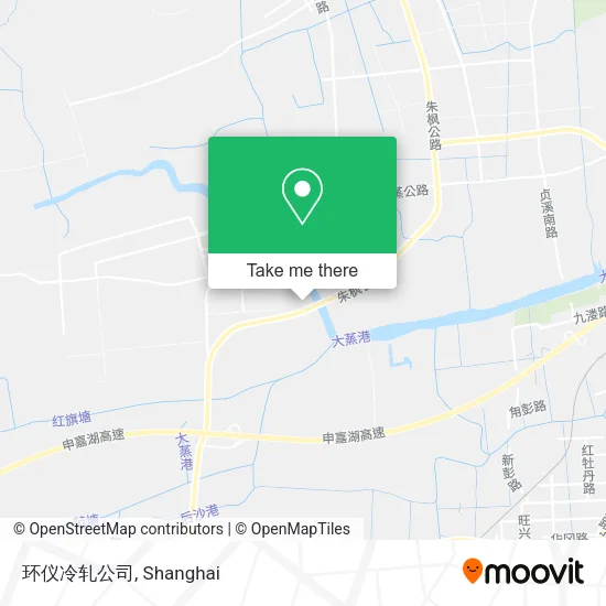 环仪冷轧公司 map