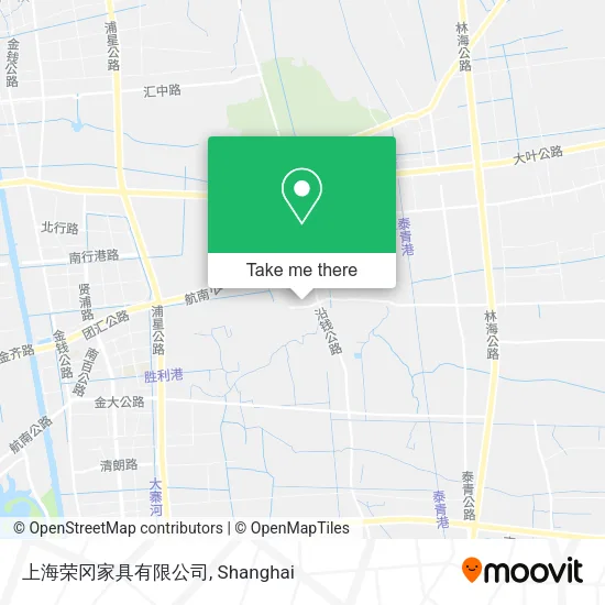 上海荣冈家具有限公司 map