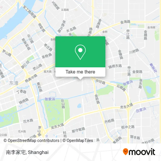 南李家宅 map