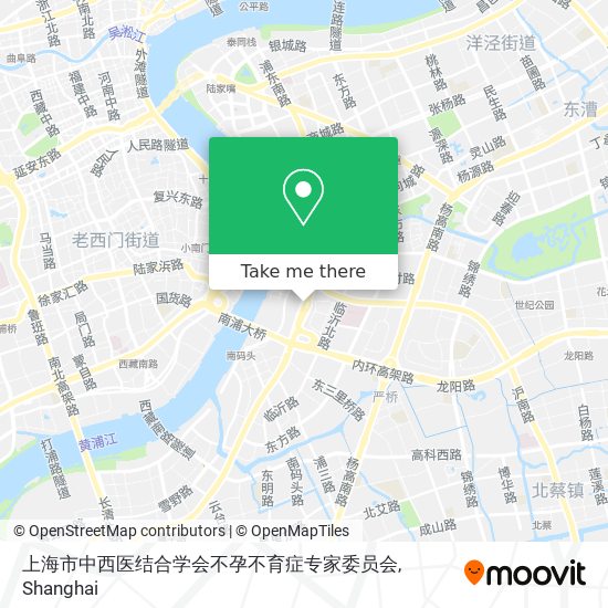 上海市中西医结合学会不孕不育症专家委员会 map