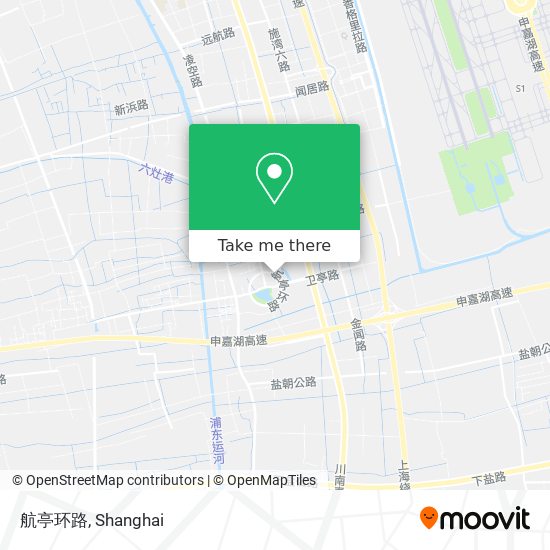 航亭环路 map