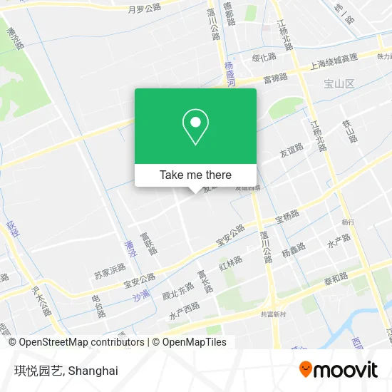 琪悦园艺 map
