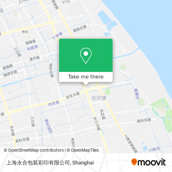 上海永合包装彩印有限公司 map