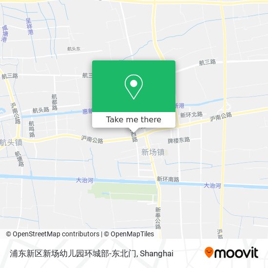 浦东新区新场幼儿园环城部-东北门 map