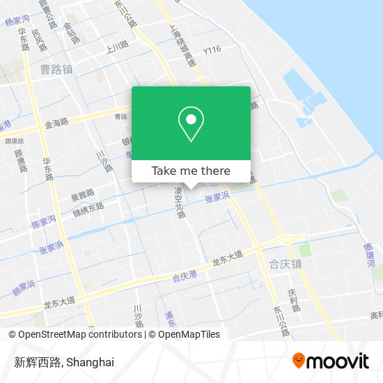 新辉西路 map