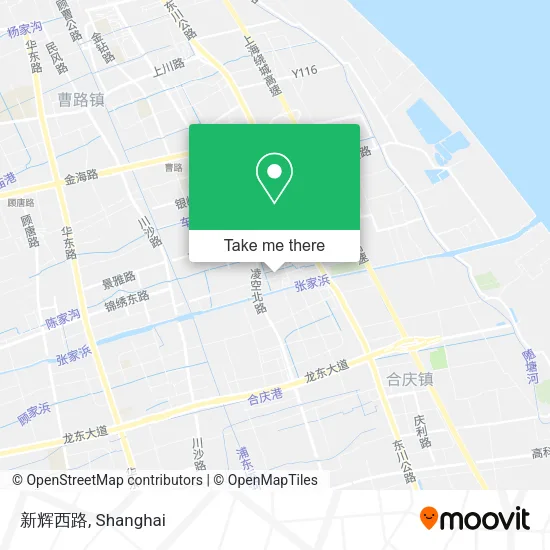 新辉西路 map