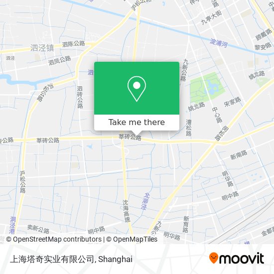 上海塔奇实业有限公司 map