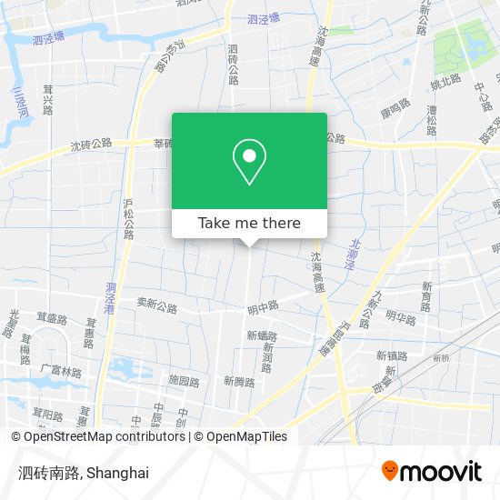 泗砖南路 map