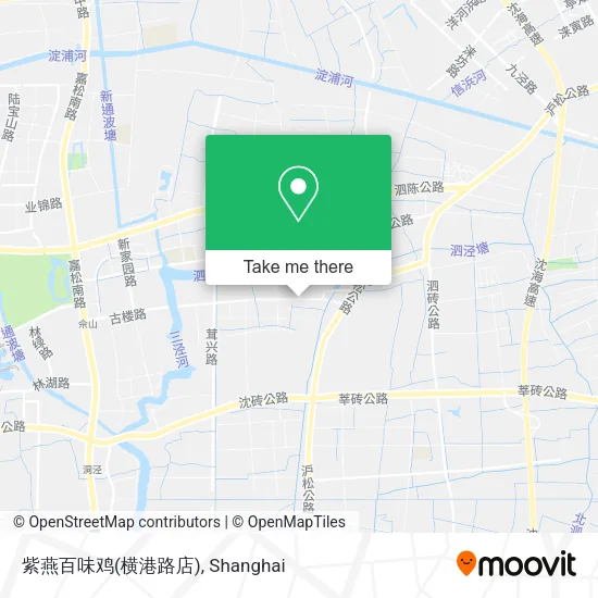 紫燕百味鸡(横港路店) map