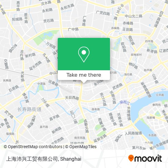 上海沛兴工贸有限公司 map
