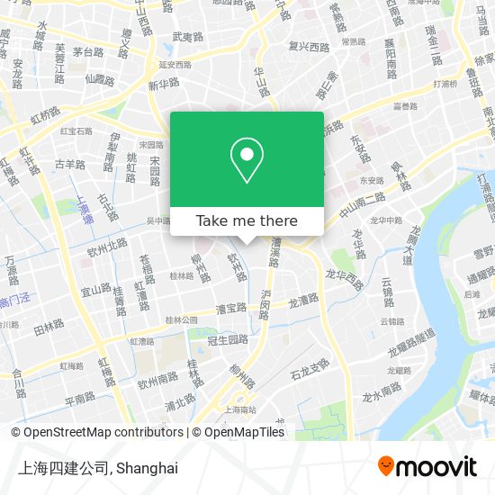 上海四建公司 map