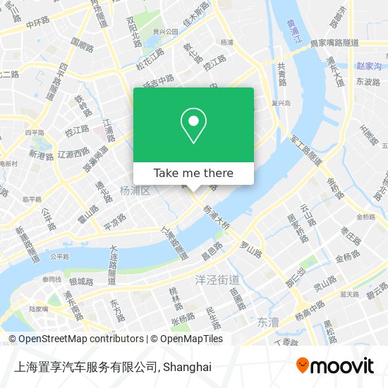 上海置享汽车服务有限公司 map