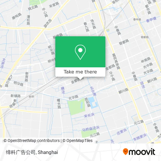 缔科广告公司 map