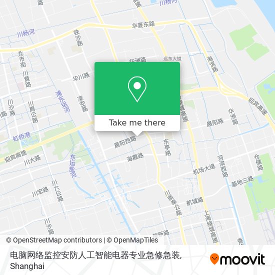 电脑网络监控安防人工智能电器专业急修急装 map