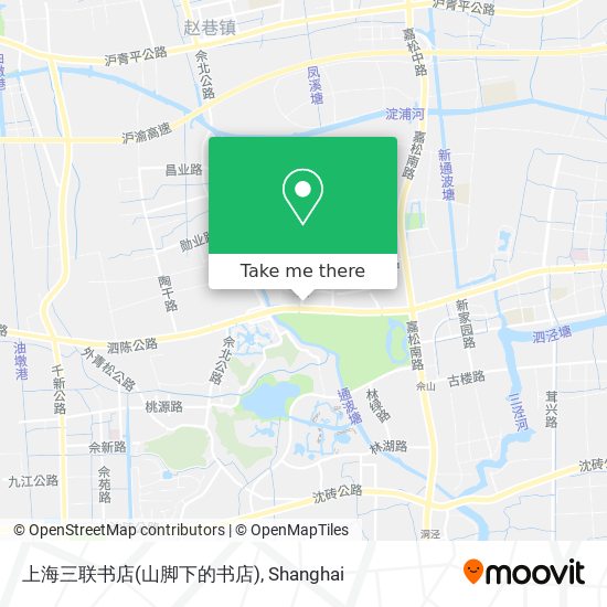 上海三联书店(山脚下的书店) map