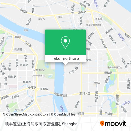 顺丰速运(上海浦东高东营业部) map