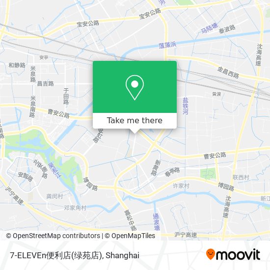 7-ELEVEn便利店(绿苑店) map